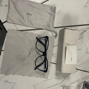 Christian Dior prescription glasses - black